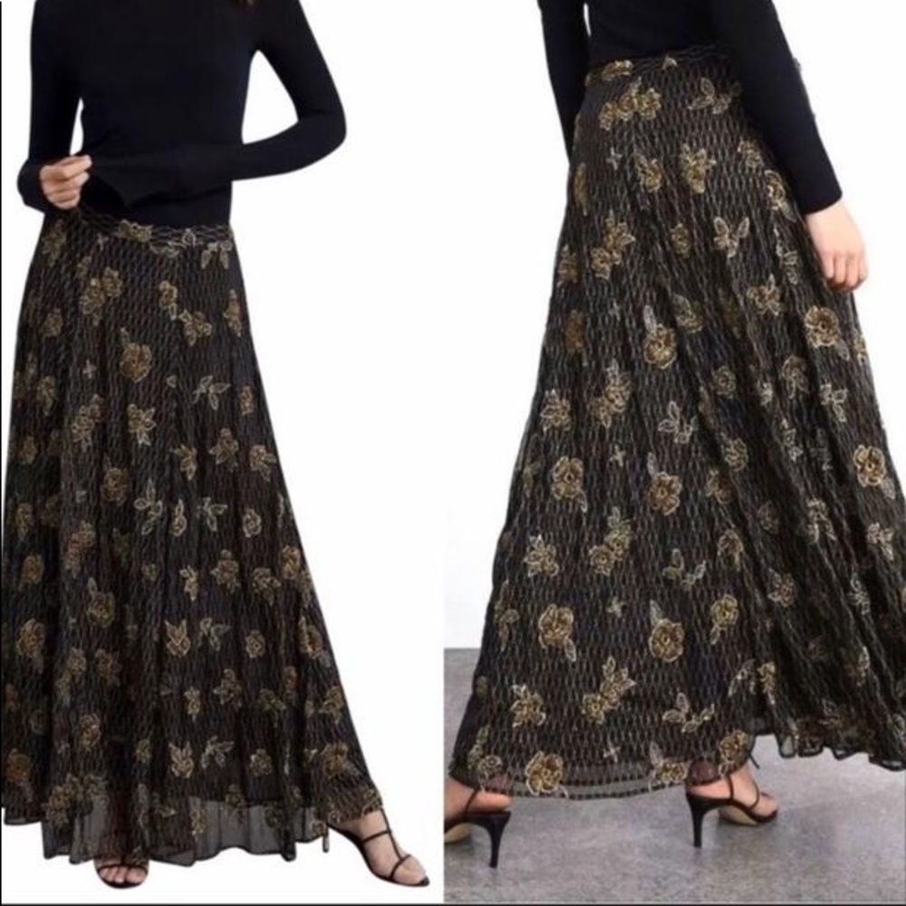 Zara Beaded skirt